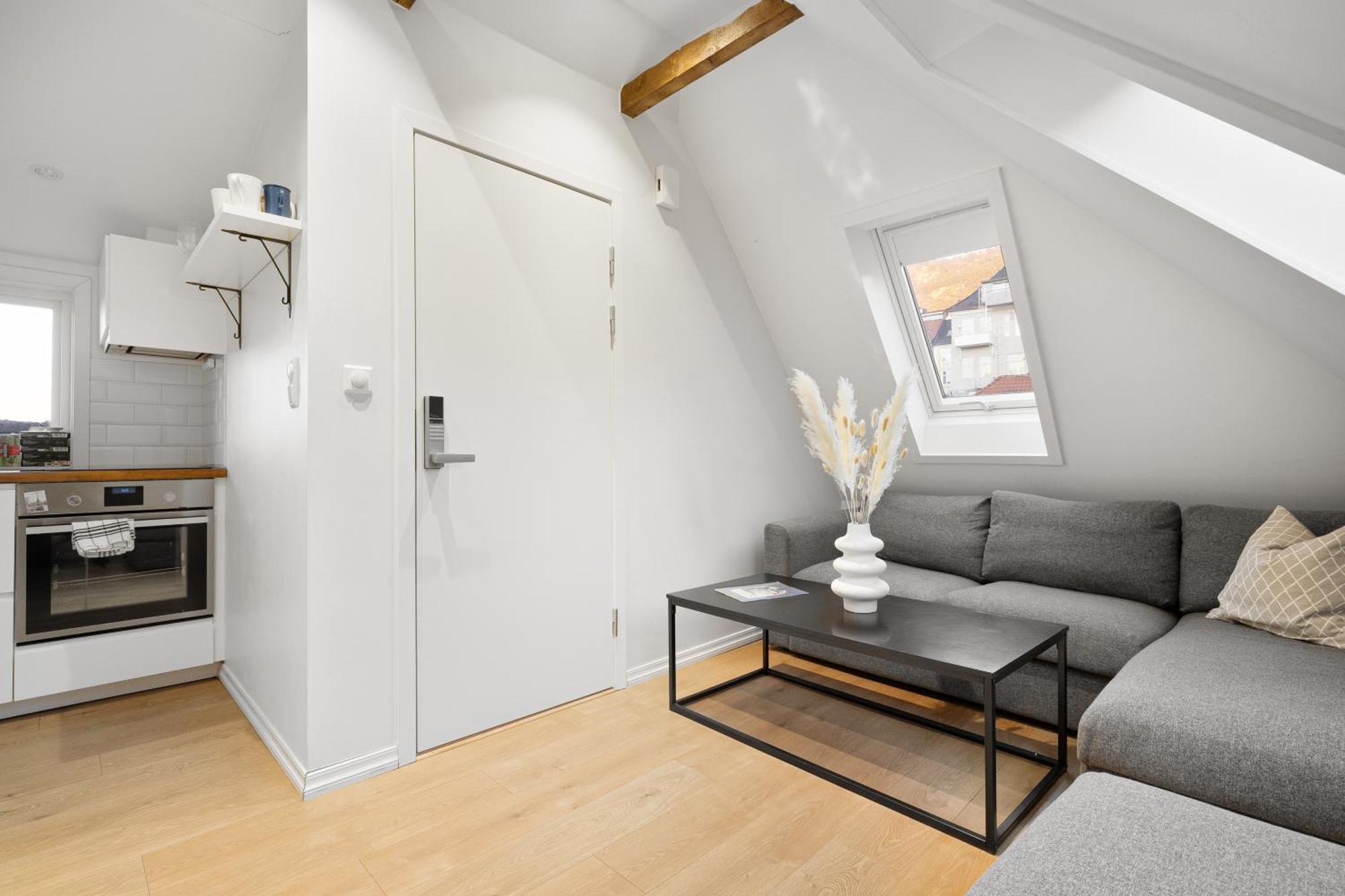 卑爾根Modern Penthouse With A View - Behind Bryggen公寓 外观 照片